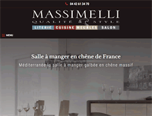 Tablet Screenshot of massimelli.fr